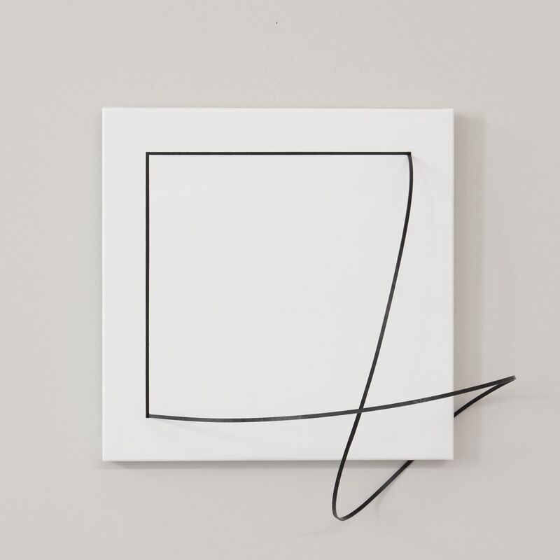 Excesses (distortions, square, both sides) - a Paintings by Antonella Bergamin